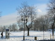 Parc Jeanne-Mance en hiver