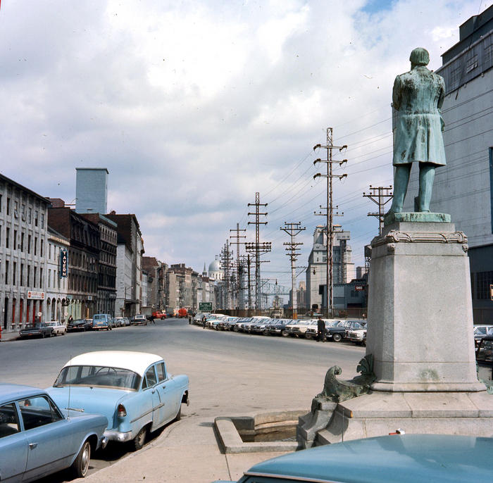 rue de la Commune 1965 Archives Ville de Montréal